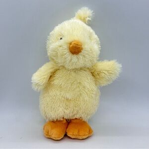 2013 Bunnies By The Bay Yellow Chick Plush Stuffed Animal Toy Easter Chicken 8"